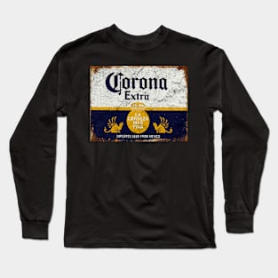Yellow Corona beer extra Long Sleeve T-Shirt